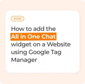 How to Add the All in One Сhat Widget on a Website Using Google Tag Manager image-5