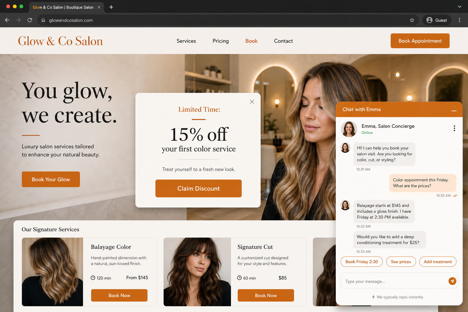 beauty-salon-popup