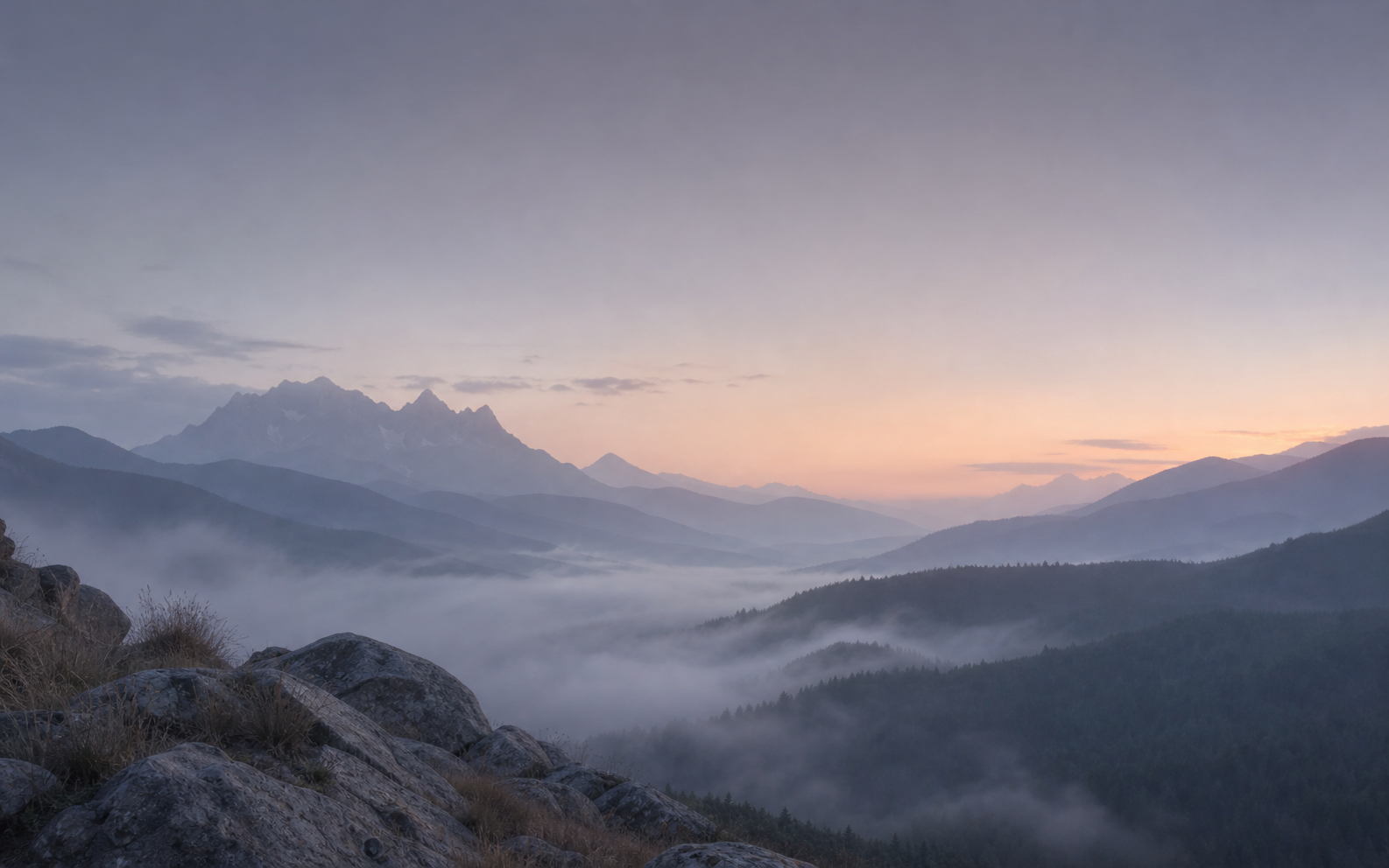 Misty gray-blue mountain cover for best Chatway alternatives guide