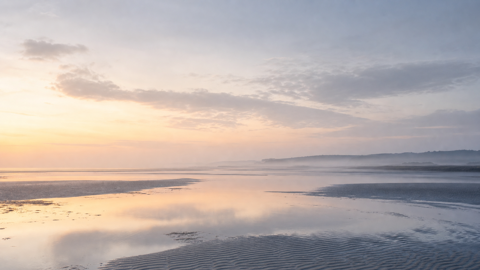 Calm tidal flats nature cover for Chatway alternative checklist